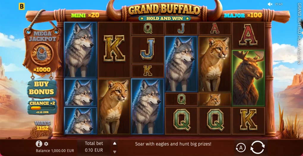 Grand Buffalo Hold and Win - 2