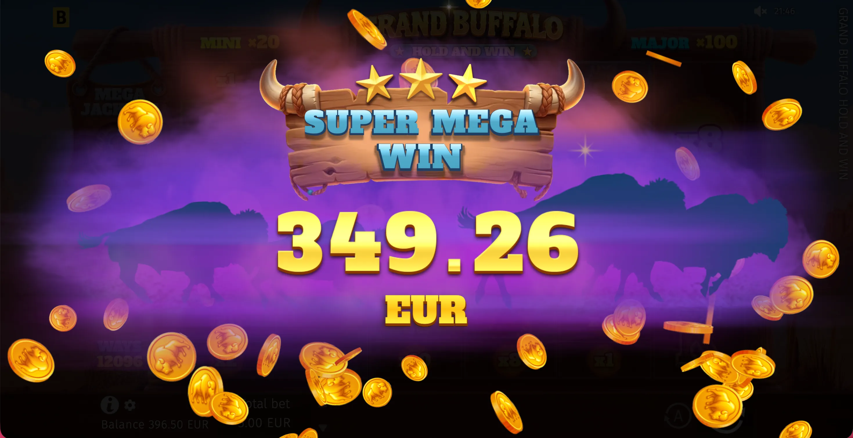 Grand Buffalo Hold and Win - 10