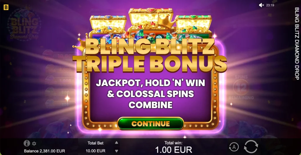 Bling Blitz Diamond Drop - 9
