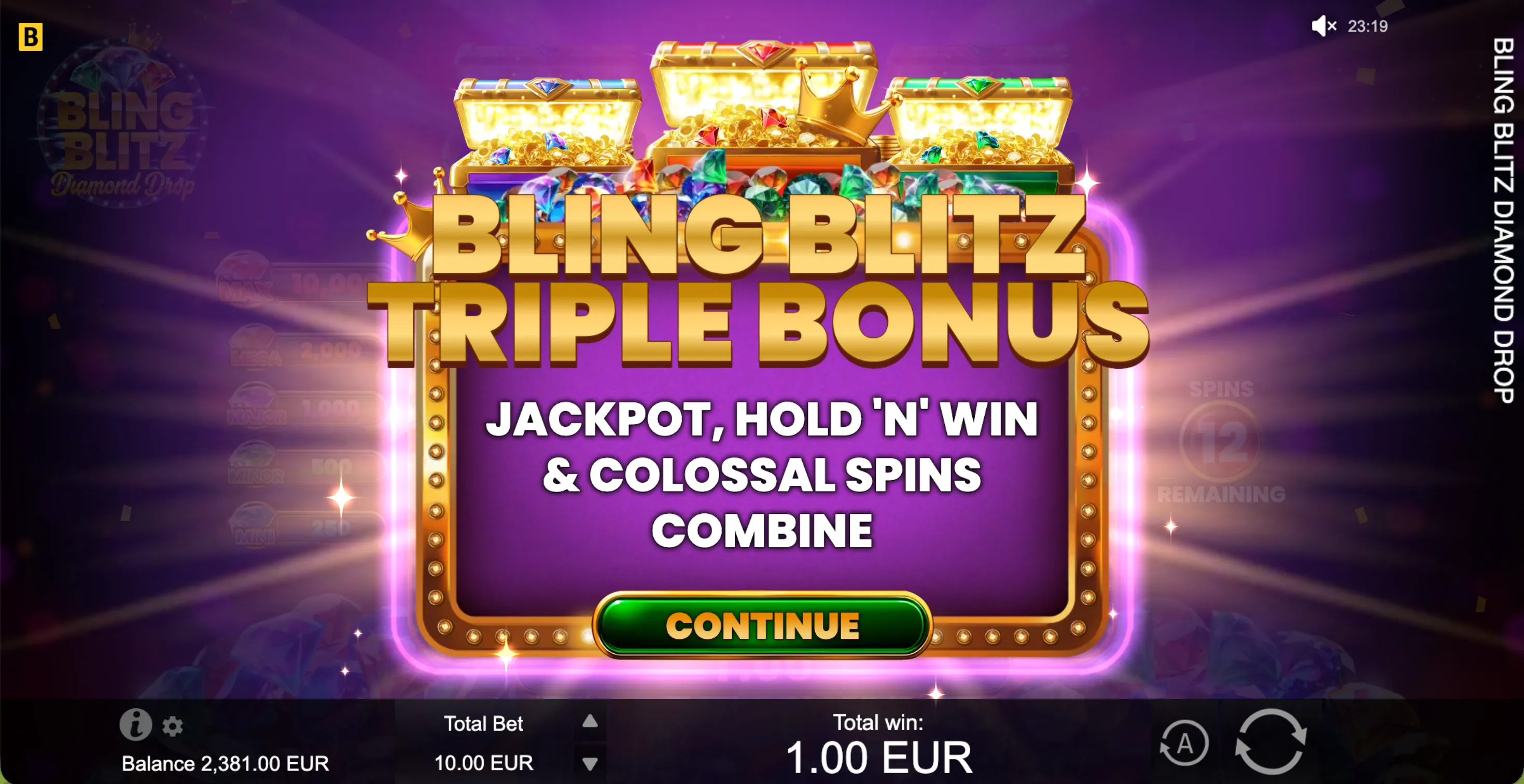 Bling Blitz Diamond Drop - 9