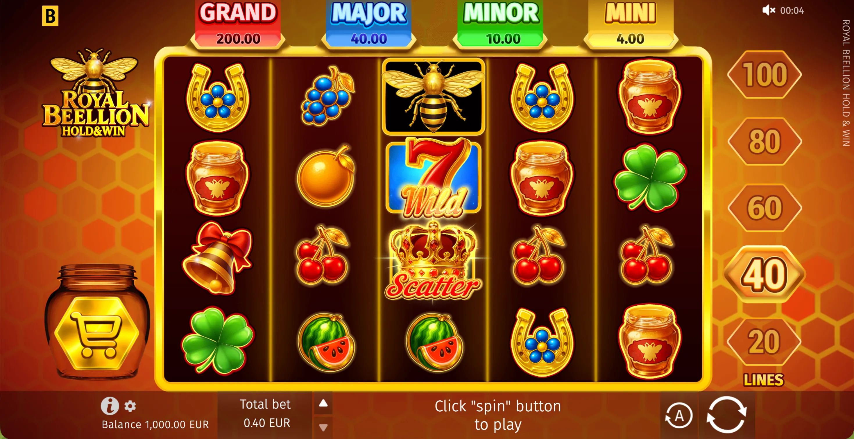 Royal Beellion Hold & Win - 2