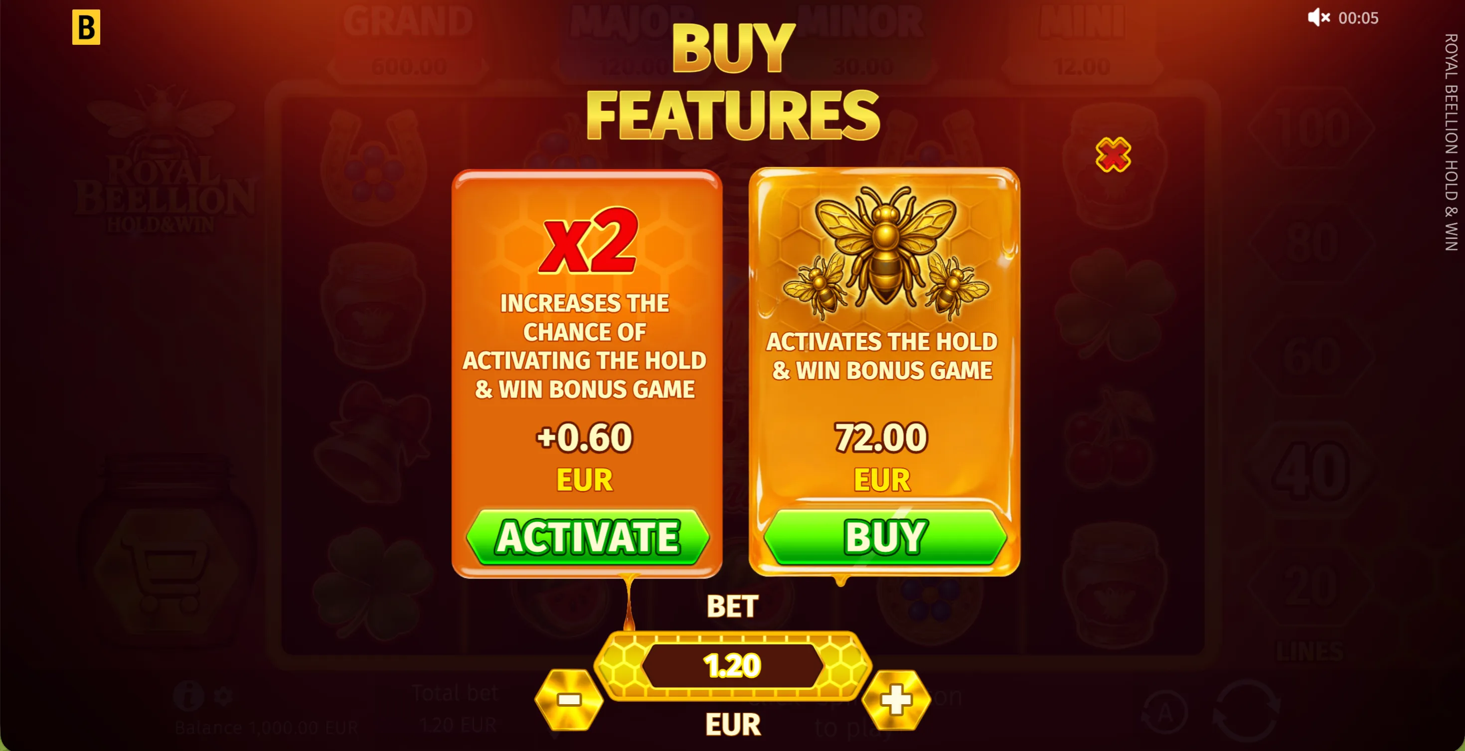 Royal Beellion Hold & Win - 4