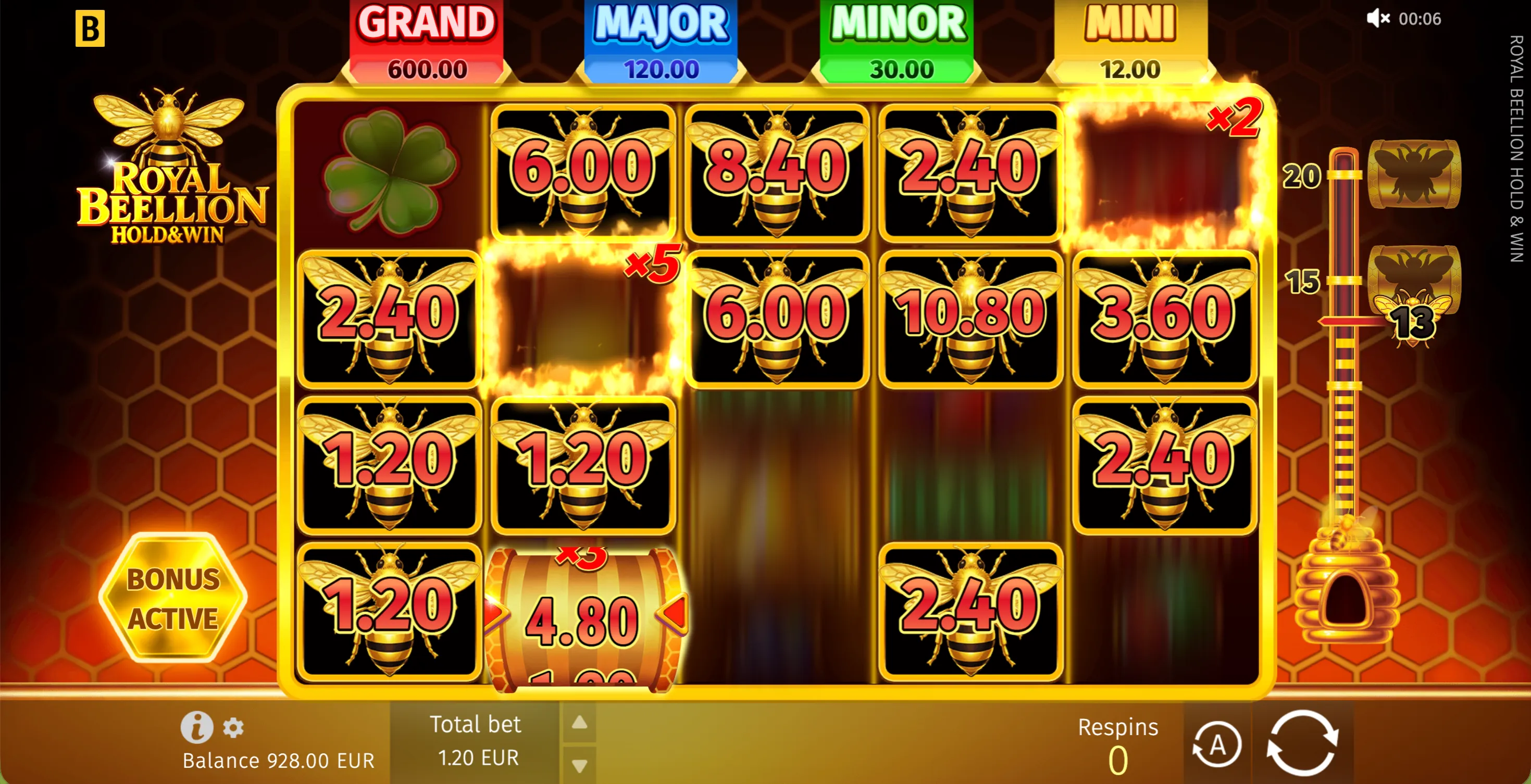 Royal Beellion Hold & Win - 6