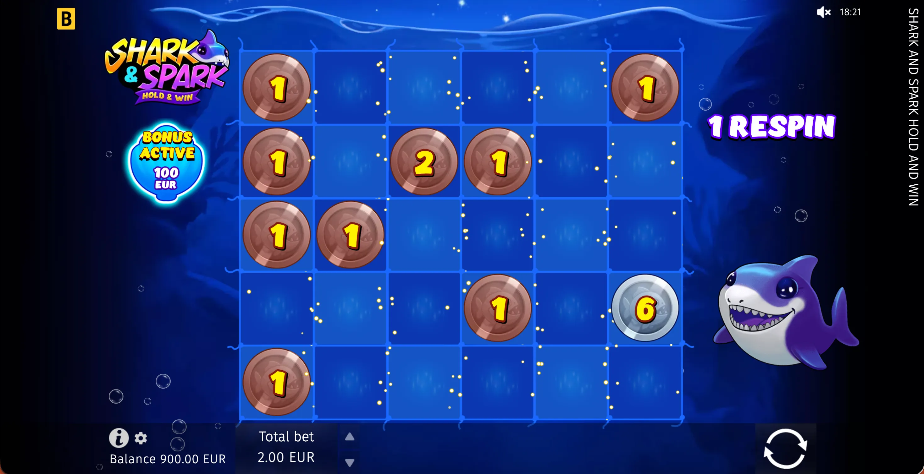 Shark & Spark Hold & Win - 6