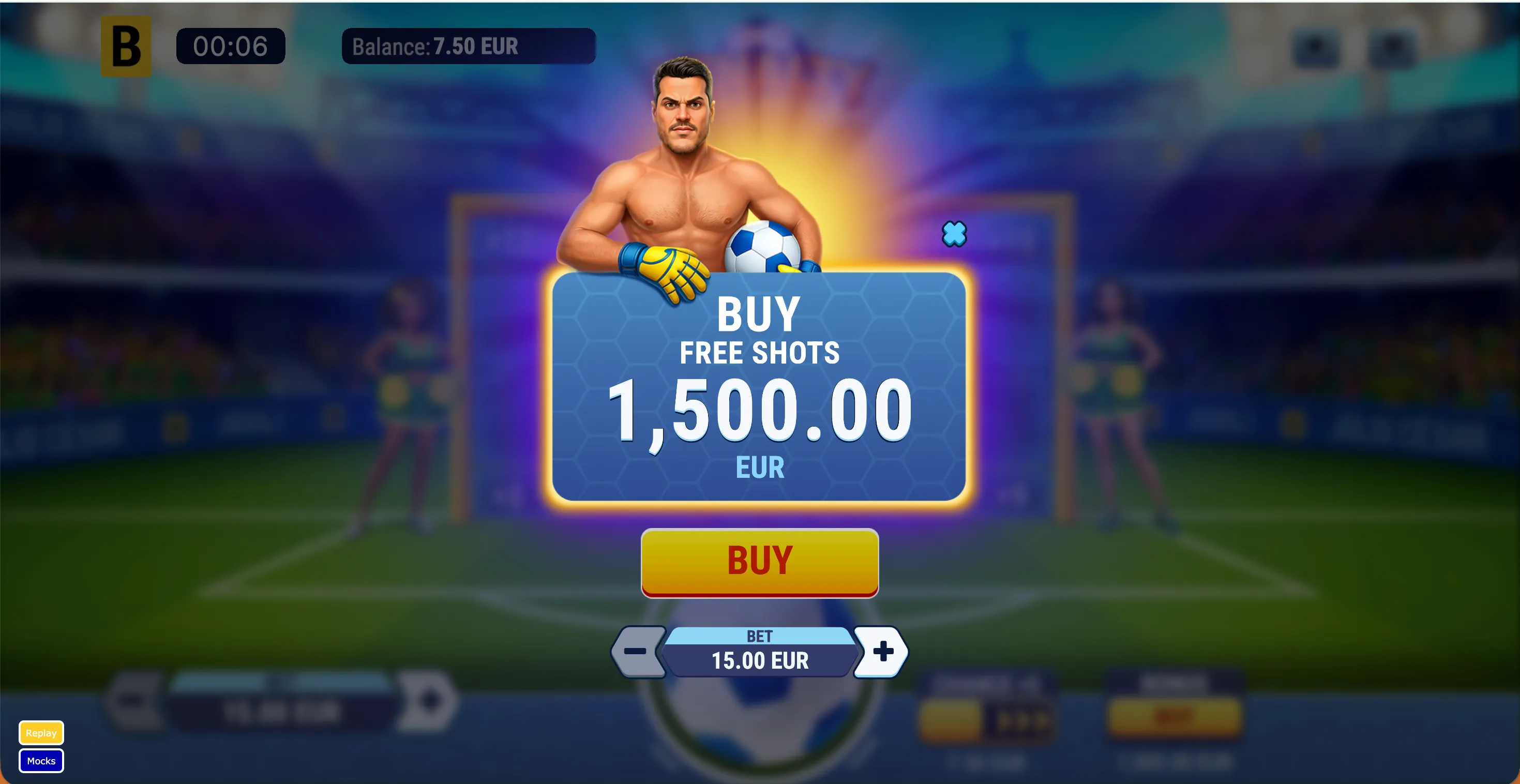 Penalty Duel with Júlio César - 4