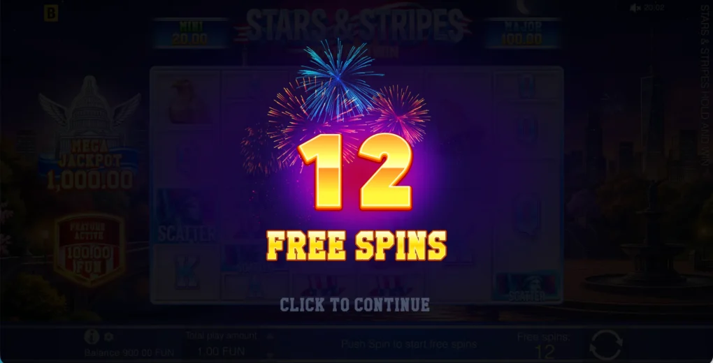 Stars & Stripes: Hold and Win - 7