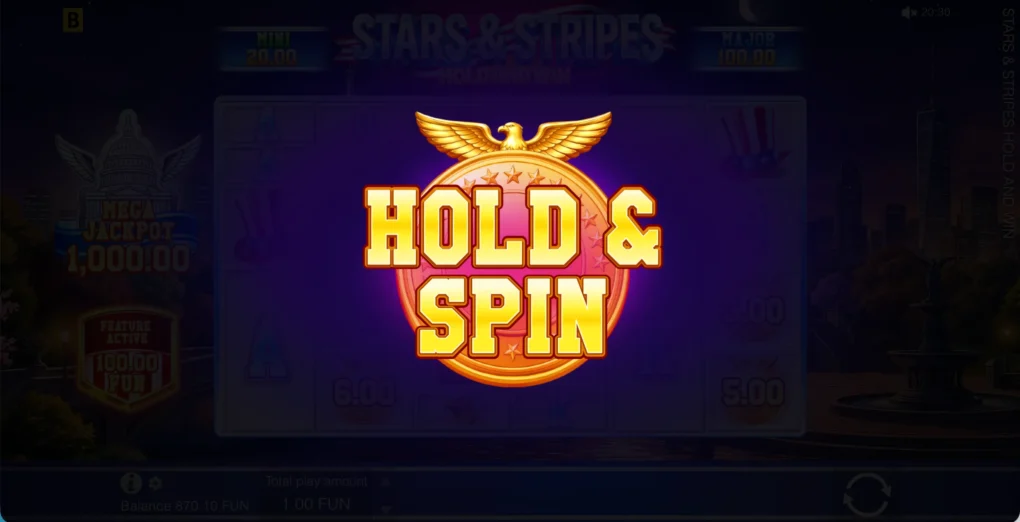 Stars & Stripes: Hold and Win - 5