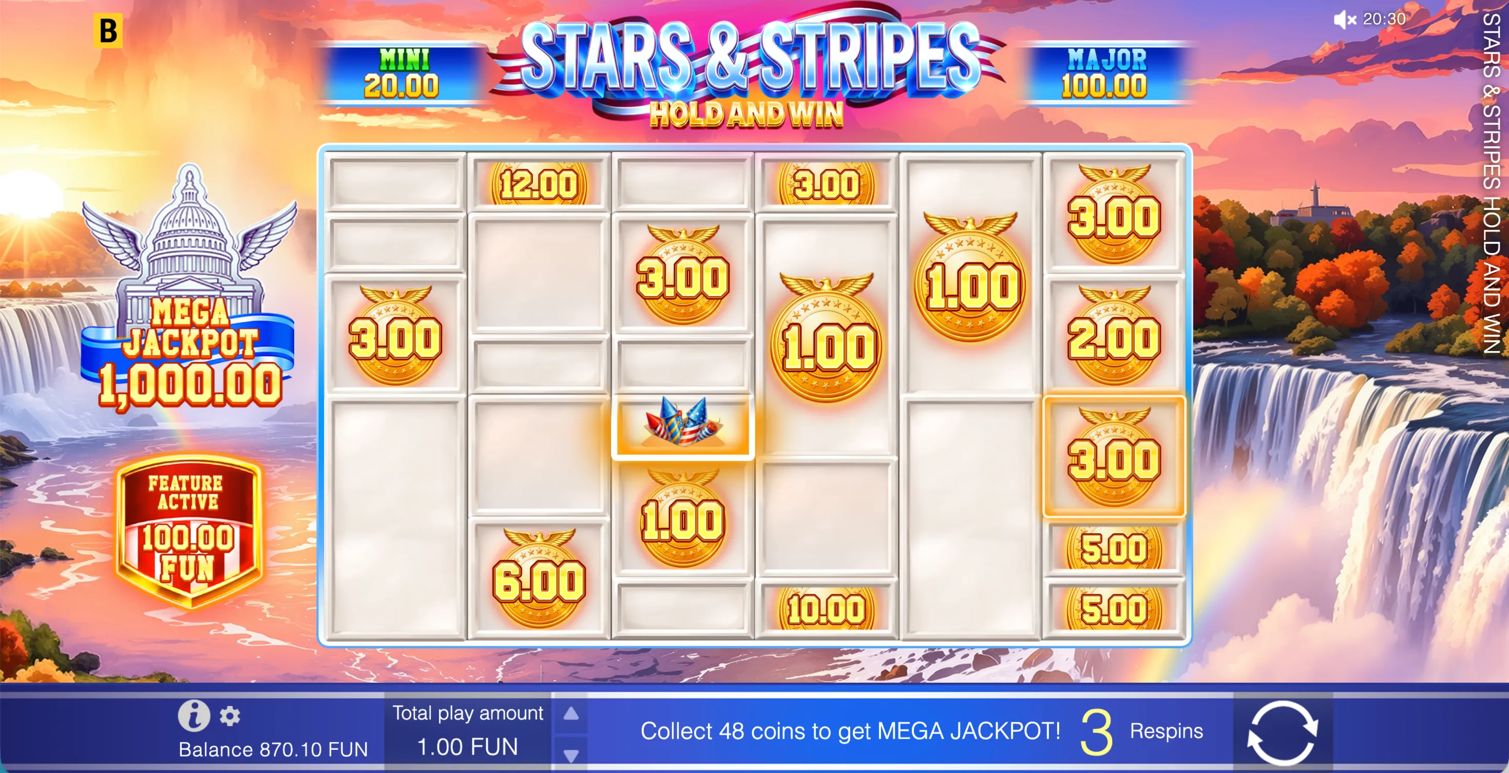 Stars & Stripes Hold and Win - 6