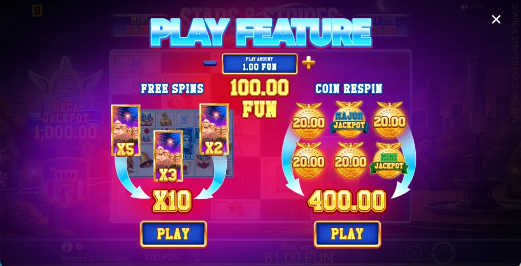 Stars & Stripes: Hold and Win - 4