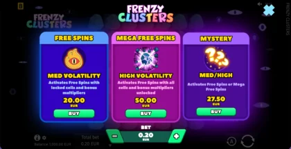 Frenzy Clusters - 11