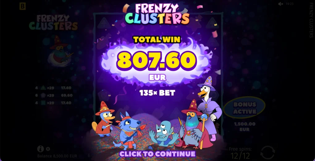 Frenzy Clusters - 3
