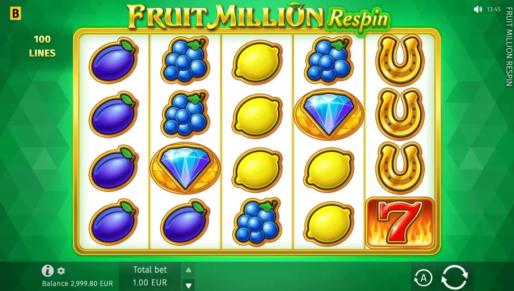 Fruit Million Respin - 2