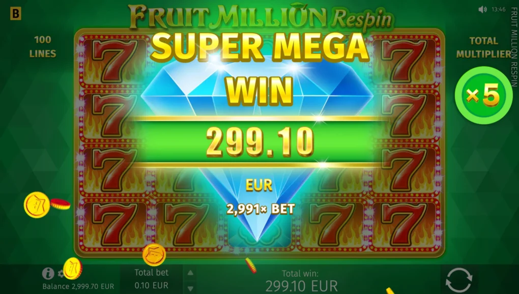Fruit Million Respin - 3