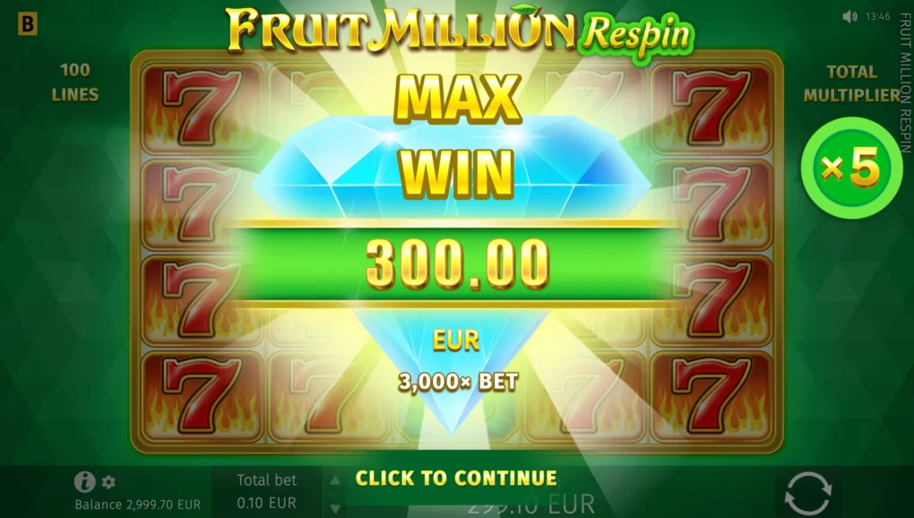 Fruit Million Respin - 8