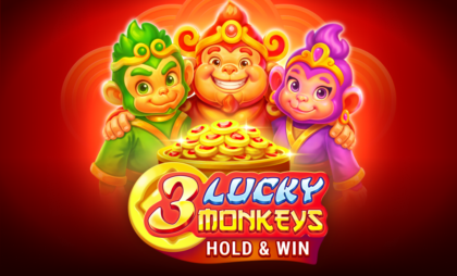 3 Lucky Monkeys Hold & Win