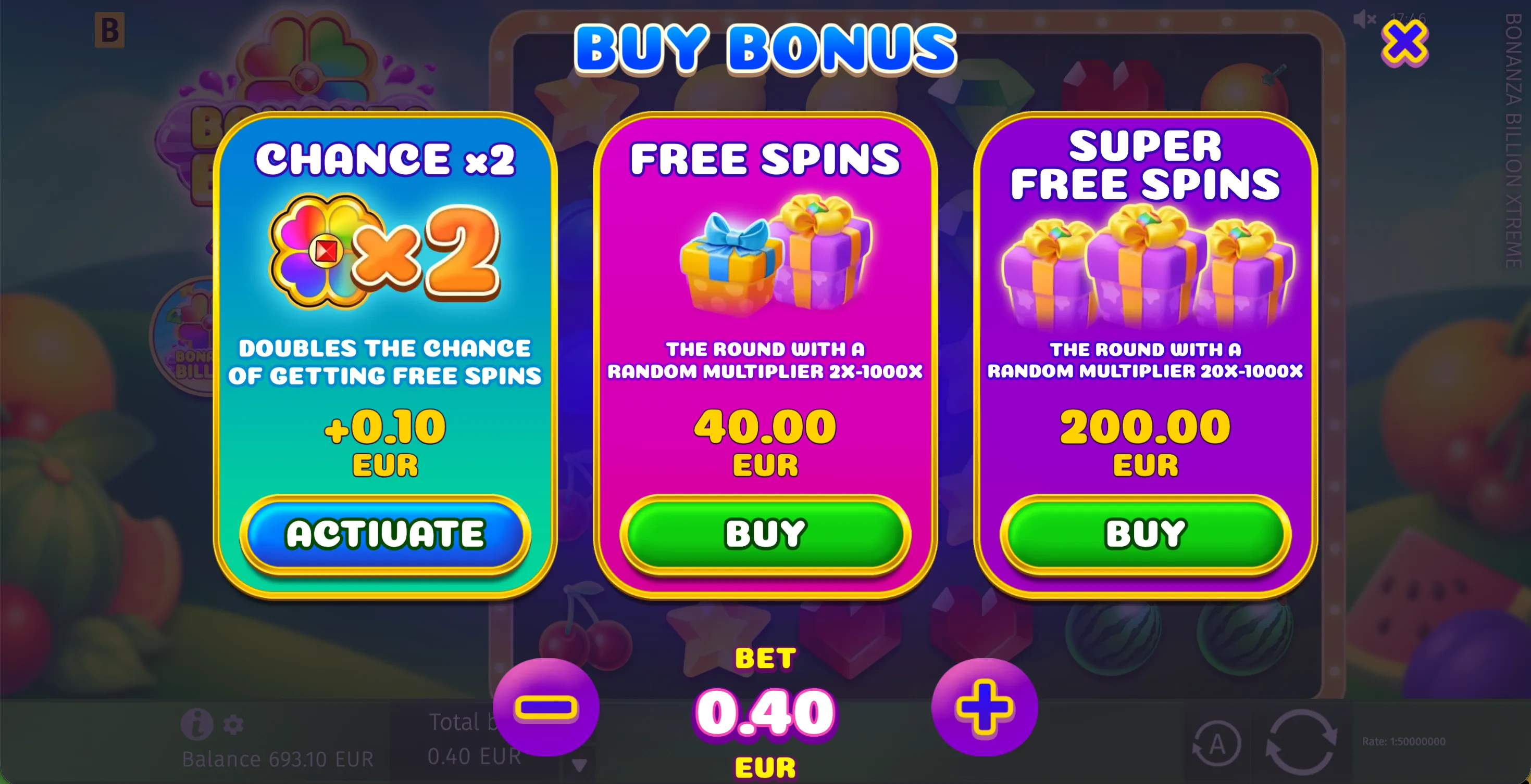 Bonanza Billion Xtreme - 4