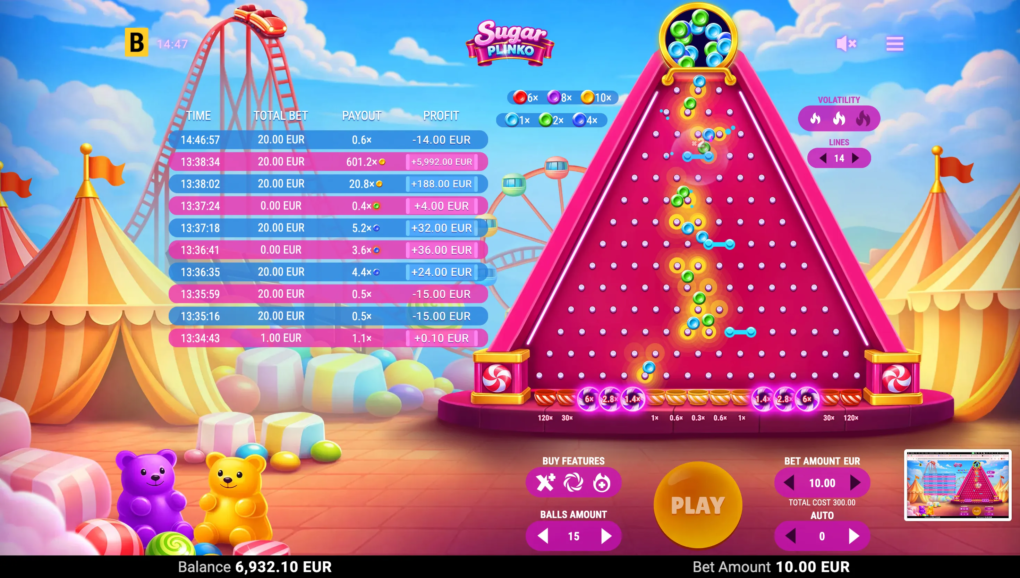 Sugar Plinko - 6