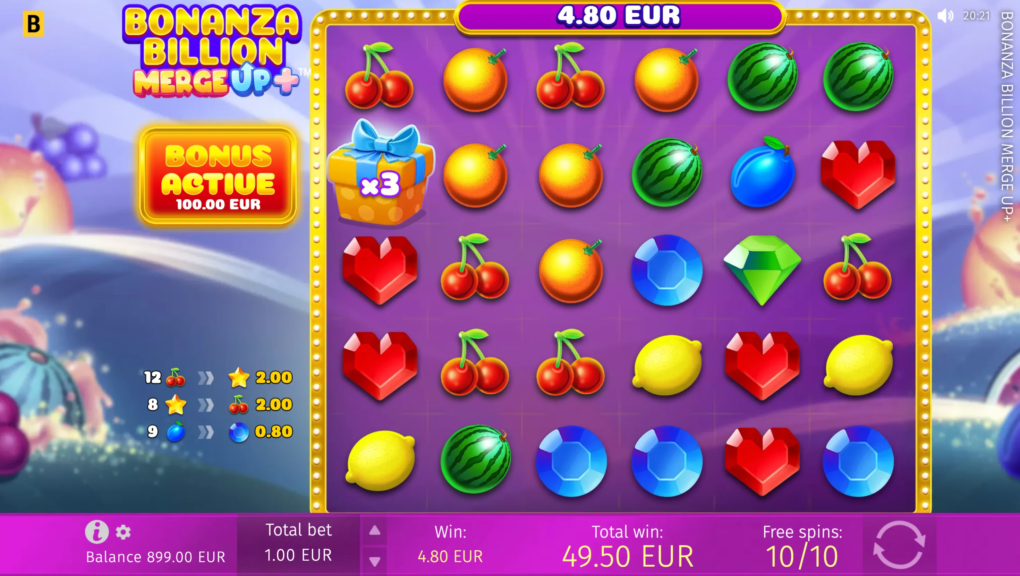 Bonanza Billion Merge Up™+ - 6