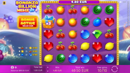 Bonanza Billion Merge Up™+ - 12