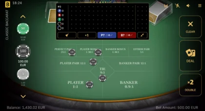 Classic Baccarat - 10