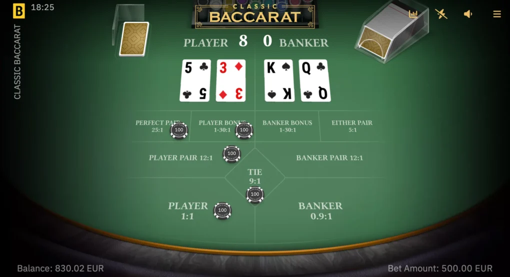 Classic Baccarat - 2