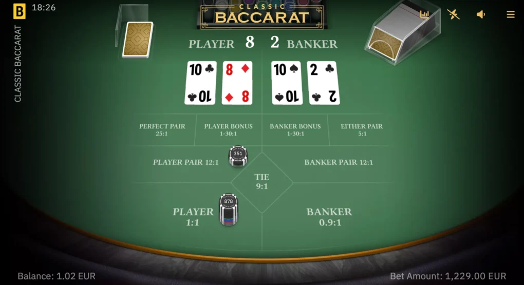 Classic Baccarat - 5