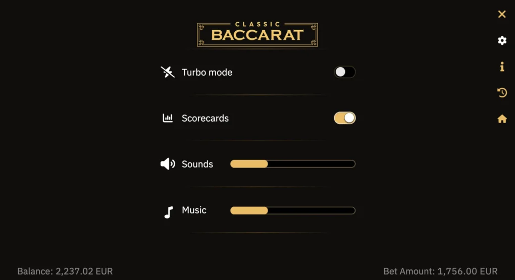 Classic Baccarat - 6