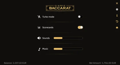 Classic Baccarat - 12