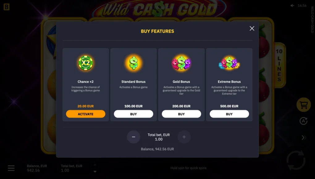 Wild Cash Gold - 4