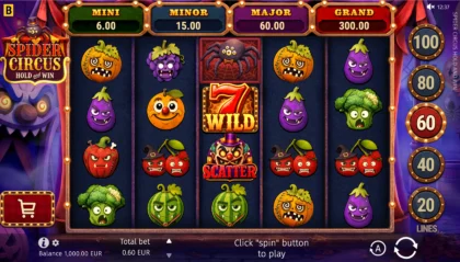 Spider Circus Hold and Win - 8