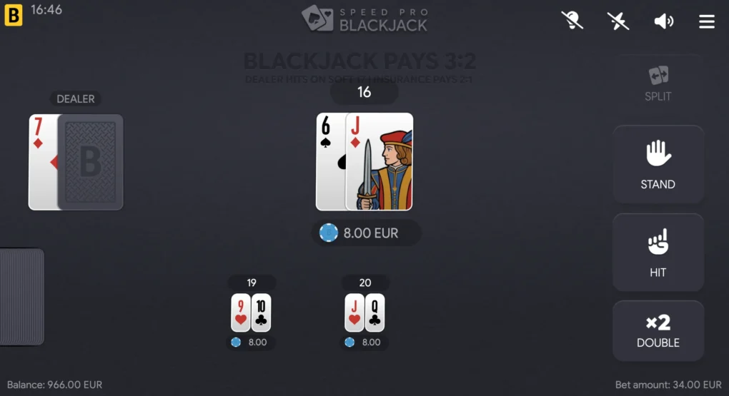 Speed Blackjack Pro - 5