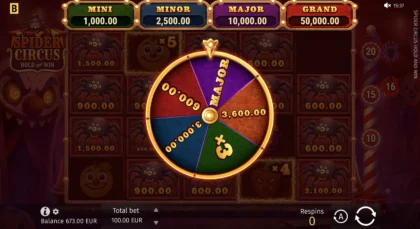 Spider Circus Hold and Win - 11