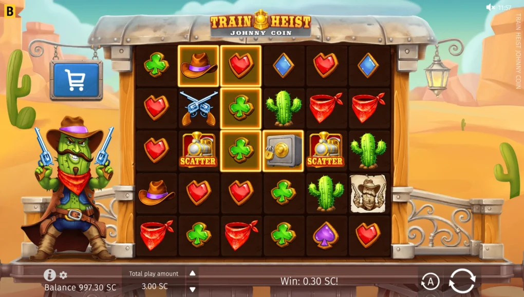 Train Heist 
Johnny Coin - 2