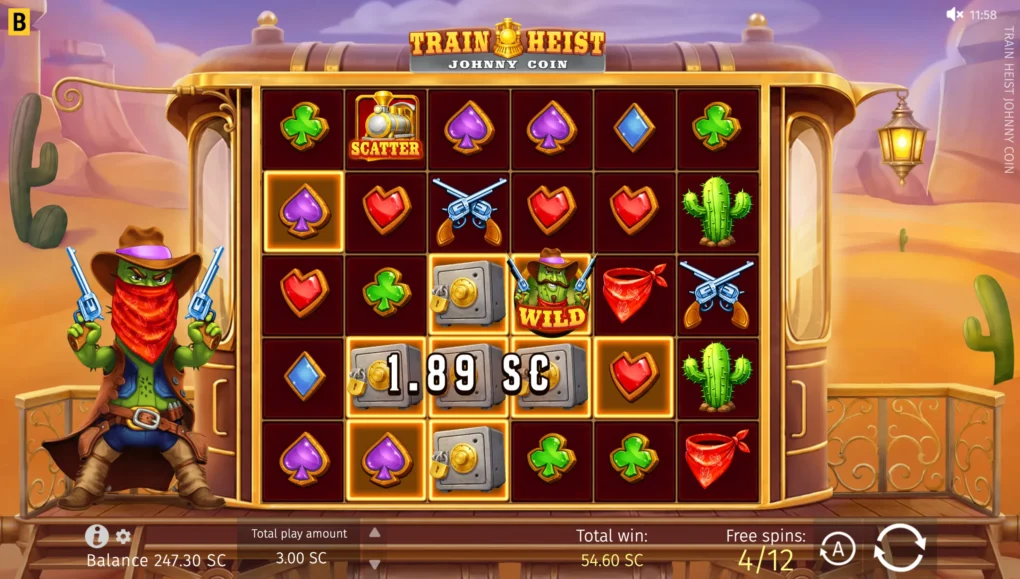 Train Heist 
Johnny Coin - 6